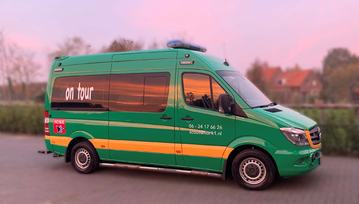 De Honk1 bus gaat naar De Liemers rondom Arnhem
